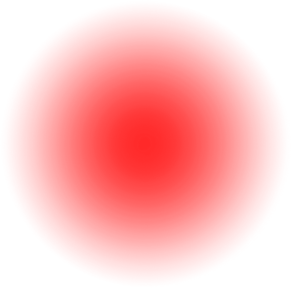 Red blur circle